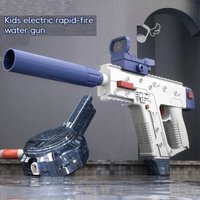 Rapid Fire Electric Water Gun Leak Proof Design Rechargeable Battery Water Blaster Outdoor Water Shooting Toy Kids Holiday Gift