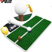 PGM Golf Swing Exerciser Multifunktions Indoor Swing Trainer Grundschule Strike Pad Exerciser Golfmatte HL001