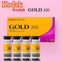 120 Medium Format Classic Kodak Gold 200 120 GOLD 200 Professional Color Negative Film 1-10 Rolls For Holga 120N 120 Film Camera