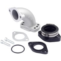 AliExpress NONE Motorcycle Intake Manifold Carburetor Rubber Mainfold Adapter Inlet Intake Pipe Kit For VM22 PE19 PE26 Lifan YX Pit Dirt Bike