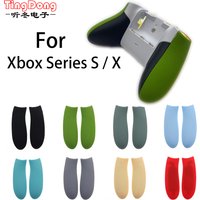 Soft Rubber Left Right Hand Side Rear Grip Handle For Xbox Series S X Controller Back Replacement Gears