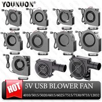 DC 5V USB 5015 7515 7530 Blower Cooling Fan Brushless Motor Case Fan Blower Fan Humidifier Fan Induction Cooker Fan