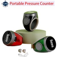Smart Tasbih Tally Counter Type-C Rechargeable High-quality Muslims Zikr Ring Type Button Counter Prayer Time Vibration Reminder