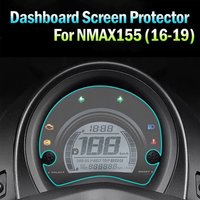 2PCS For 2016-2019 Nmax155 Motorcycle Accessories Dashboard Instrument Screen TPU Protection Film Scratch And Explosion-proof
