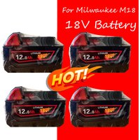 For Milwaukee 18V battery M18-HB3 high energy battery 12AH ,for original Milwaukee M12-18FC charger 48-11-1815