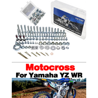 AliExpress PRO AODB Fairing Fender Screw Bolt Kit For Yamaha YZ85 YZ125 YZ250 YZ450 YZ250F YZ450F 250FX 450FX WR250F WR450F Dirt Bike Hardware Set