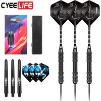 CyeeLife 22G hard steel needle dart training integrated fall resistant professional flying standard set straight tube flying sta