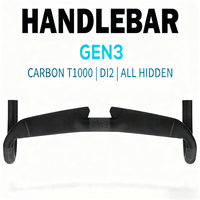 ULLICYC GEN3 T1000 Carbon Fiber Road Bike Handlebars 31.8mm 380-440mm DI2 EPS Compatible Easy Installation Lightweight