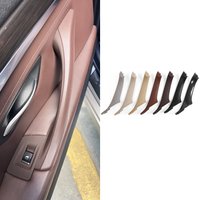 F10 F11 ABS Replace Passenger LHD RHD Beige Black Carbon Fiber Car Interior Door Handle For BMW 5 Series F10 F11 523 525 528