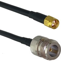 RG58 Kabel N Weibliche Jack sma Stecker Gerade RF Coaxial Jumper Zopf Stecker Draht Terminals 6 zoll ~ 20M