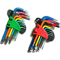 AliExpress NONE 9PCS Allen Key Set L Wrench Kit for Allen Screw 9PCS Long Arm Hex Key Set Hand Tools for Bicycle Repair