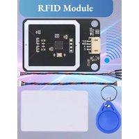 13.56MHz High‑Frequency RFID Module I2C Communication with 0X28 Address Compatible with ESP32 Microbit Arduino Raspberry Pi
