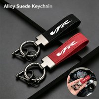 Motorcycle Keyring High New-Grade Leather Suede Keychain For Honda VFR800 VFR1200 VFR750F VFR 800F 800X VFR 800 750 1200 F