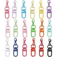 5/10Pcs Colorful Alloy Snap Lobster Clasp Hooks with 14mm Lobster Clasp for DIY Key Chain Bags Pendants Accessories Wholesale