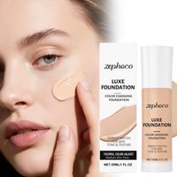 Intelligent Color Changing Foundation 24H Long Lasting Waterproof Lightweight Hydrating Flawless Matte Finish Liquid Foundation