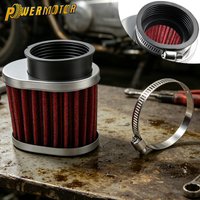 44 48 50 52 54 60mm Motorcycle High Flow Air Filter Washable For ATV Dirt Bike Scooter Universal Carb Air Intake Filter Parts