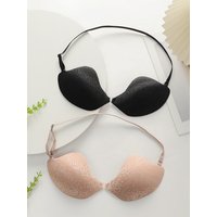 Invisible chest strap detachable women's bra gathered seamless adhesive evening dresses and parties braissere JB2511