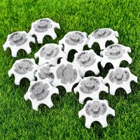 White Ultra Thin Golf Cleats Fast Twist Shoe Spikes Replacement Set Practical Golf Training Aids Tools