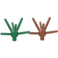50pcs MOC 19119 Plant Flower Stem with Bar and 6 Stems Garden Scene Building Blocks Bricks Compatible City Street View