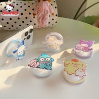 Kawaii Cartoon Sanrio Hello Kitty Kuromi Pochacco Melody Magnetic Holder for Magsafe Phone Foldable Bracket Holder Accessories