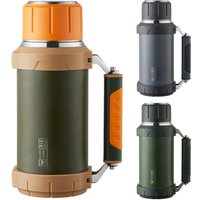 316 Stainless Steel 2000ml Large Capacity Double-Layer Vacuum Flask for Travel and Gym Outdoor Mountaineering Sport Bottle