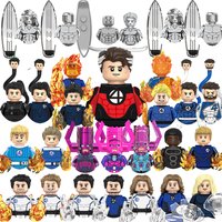 Fantastic Four 2026 New Building Blocks Mini Action Figures Bricks Educational Diy Toys Gifts For Children