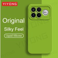 For PocoF8 Ultra YIYONG Silky Feel Liquid Silicone Soft Cover For Xiaomi Poco F8 F7 Pro Xiomi Mi PocoF7 5G Global Phone Case