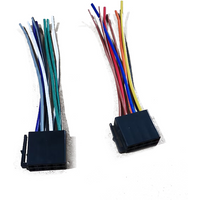 Universal Female ISO Wiring Harness Car Radio Adaptor Connector Wire Plug Kit VW Speaker CD Tailwire Harness