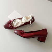 Bow High Heels Women's Shoes Elegant Fashion Heeled Sandals Mary Jane Summer 2026 New Pumps Shallow Dress Mujer De Zapatillas