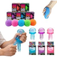 Nee Doh Fuzz Ball & Jellyfish Squishy Squeeze Toy Portable Stress Relief Anxiety Relief Decor Gifts for Adults and Children