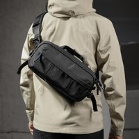 tomtoc 5.5L Sling Bag for Nintendo Switch 2 ROG Xbox Ally X Heavy Duty Crossbody Bag for Men/Women Water resistant Tactical Carr