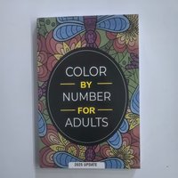 Color By Number for Adults Adult Digital Coloring Book Anxiety Therapy