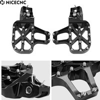 NICECNC For Stark Varg Motorcycle Extended Foot Pegs Widen Footrests Kit For STARK VARG EX MX SM 2025 2024 Electric Dirt Bike
