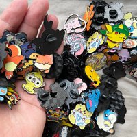 4-50pcs Enamel Badges Assorted Diversity Brooches Metal Pins for Backpack Clothes Bag Hat Decor Jewelry Accessories