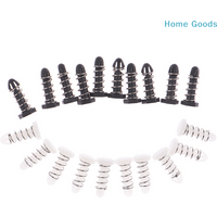 preferred10pcs 14mm Plastic Nail Cooling Fan Spring Nails Heat Sink Clipsproduct