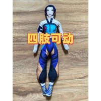 Demon Hunters Plush Doll Flexible Iron Wire Abstract Figure Rumi Mira Zoey Plush Toy Stuffed Doll Kids Halloween Christmas Gift