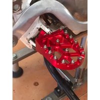 AliExpress TIMZH Motorcycle CNC Footpegs Universal For HONDA CRF XR 50 70 110 M2R SDG DHZ SSR KAYO Pit Bike Colorful Footrest Motor Modification