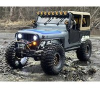 For Axial SCX10 III Jeep CJ-7 1/10 RC Crawler Nylon Front Bumper Upgrade Parts, Impact Resistance Scale Appearance Accessories