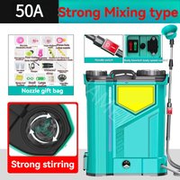 20L Electric Spray Lithium Electric Stirring Pesticide Water Level Line Display Spray Backpack Disinfection Garden Sprayer