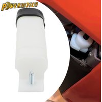Motorcycle 200ML Radiator Overflow Bottle Engine Coolant Expansion Tank For Zongshen Lifan Loncin Jinling 150 200cc 250cc