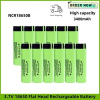 New Original 18650 Lithium Battery Remote Control Rechargeable Lithium Battery NCR18650B 3.7V 3400mAh