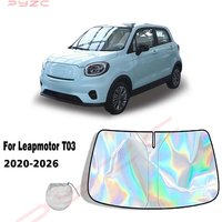 For Leapmotor T03 2020-2026 Car Windshield Sunshade Cover Front Window Sun Shade Visor Auto Interior UV Protection