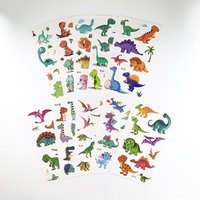 10 Sheets/Set Cartoon Dinosaur Fake Tattoo Stickers Kids Arm Body Temporary Tattoos for Children's Gift