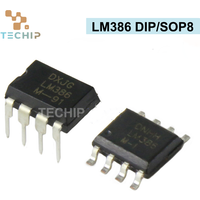 10pcs 100% New LM386 LM386N LM386M LM386L Audio Power AMPLIFIER IC DIP-8 SOP-8