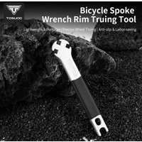 TOSUOD Bicycle Spoke Wrench Stainless Steel Material For Road Mountain Bmxand More Bike For 3.3 3.4 3.5mm Spoke Nipples