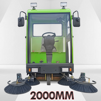 Customized Electric Road Sweeping Cleaning Machine Industrial Street Sweeper Car with Ride One Floor Sweeper