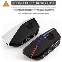 1PC New Key Fob Case Cover Shell Holder For BMW Ix X7 I7 Xm X1 X5 M Sport Automobile Key Decoration protection Accessories