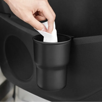 Multifunctional Storage Box Auto Interior Accessories Car Water Cup Holder Mobile Phone Beverage Holder Trash Can