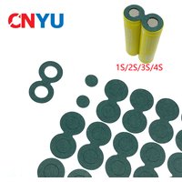 1S/2S/3S/4S 18650 Li-ion Battery Insulation Gasket Pack Cell Barley Adhesive Paper Glue Fish Electrode Insulated Pads
