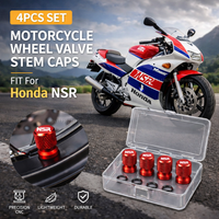 For Honda NSR125 NSR 125 250 1988 1994 1993 1992 1991 1990 1989 Motorcycle Accessories CNC Aluminum Tire Valve Stem Cap Air